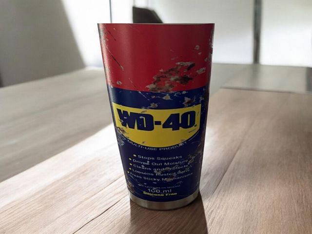 WD 40 Tumbler