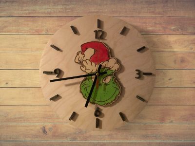 Grinch Clock