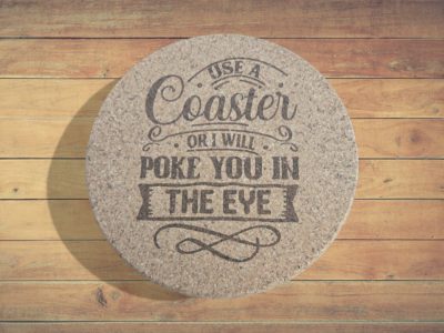 Poke Your Eye Coaster