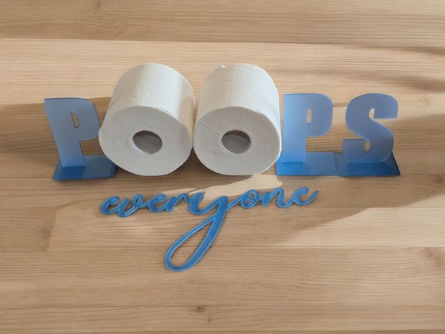 EVERYONE POOPS (frosted)